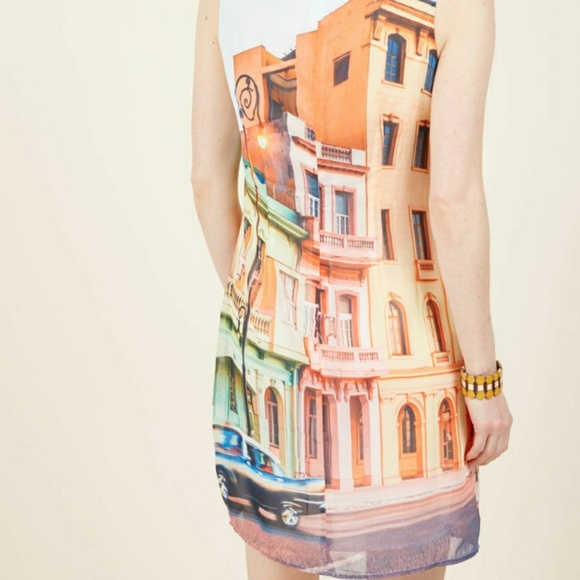 Havana Highlight Sheath Dress - Picture 2 of 8